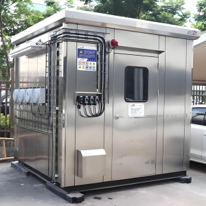 CEMS在线监测不锈钢防爆分析小屋